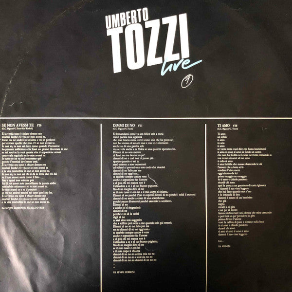 Umberto Tozzi - Royal Albert Hall : Live