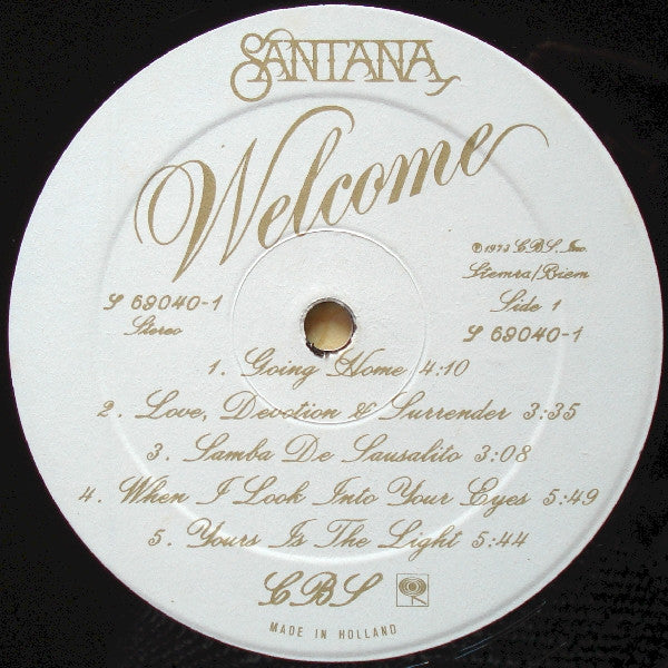 Santana - Welcome