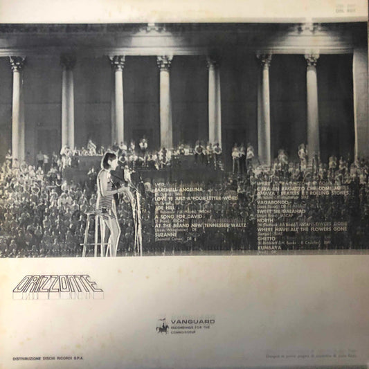 Joan Baez - 24 Luglio 1970 (Joan Baez All'Arena Civica Di Milano)