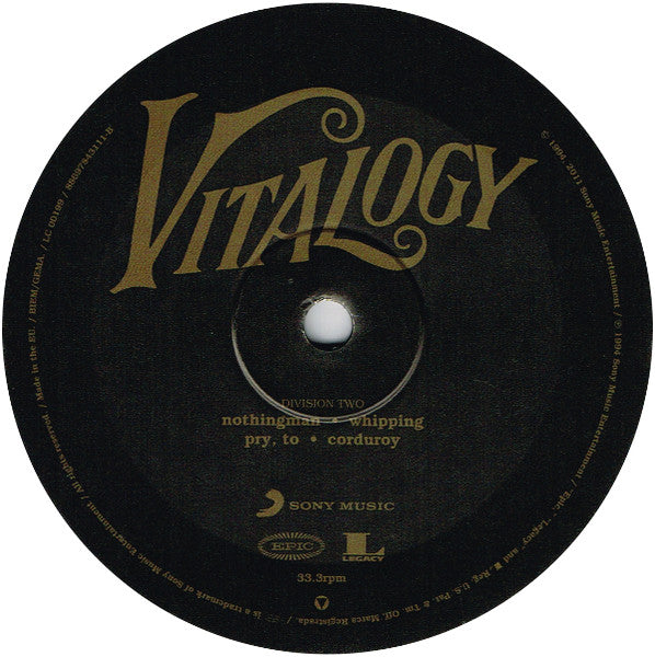 Pearl Jam - Vitalogy