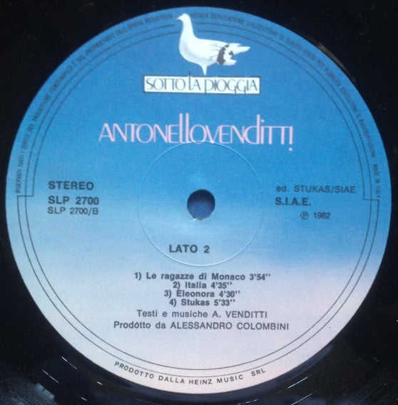 Antonello Venditti - Sotto La Pioggia