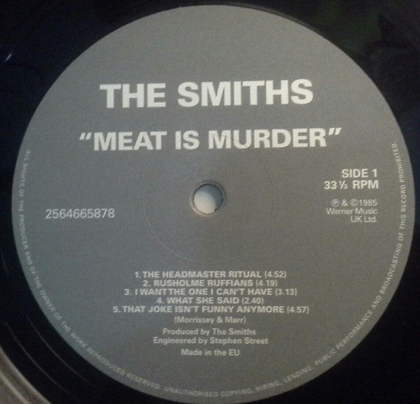 The Smiths - Meat Is Murder