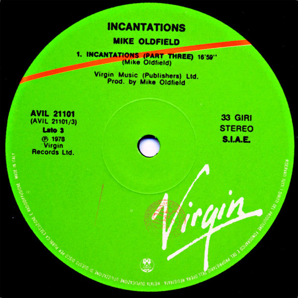 Mike Oldfield - Incantations