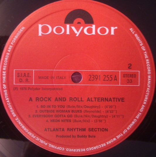 Atlanta Rhythm Section - A Rock And Roll Alternative