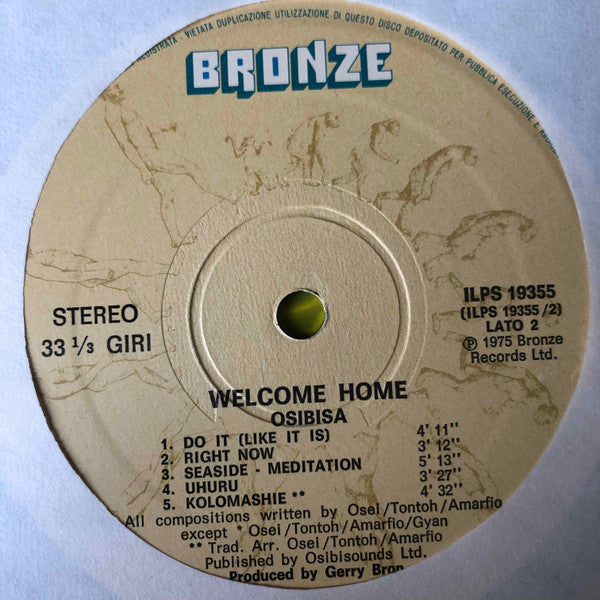 Osibisa - Welcome Home