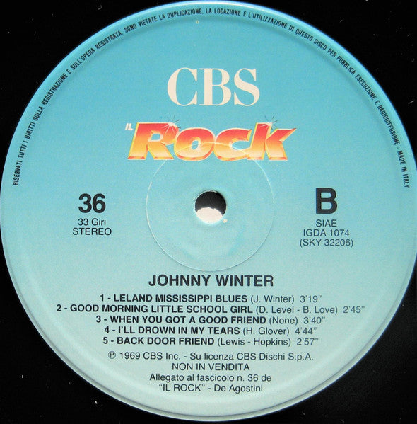Johnny Winter - The First Album