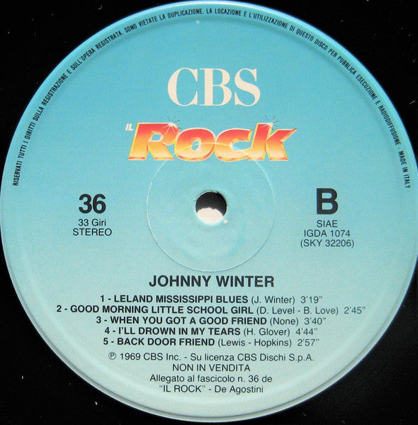 Johnny Winter - The First Album