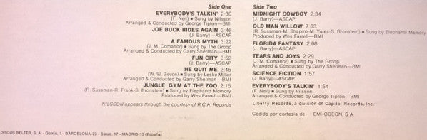 Various - Midnight Cowboy = Uomo da marciapiede (Original Motion Picture Score)