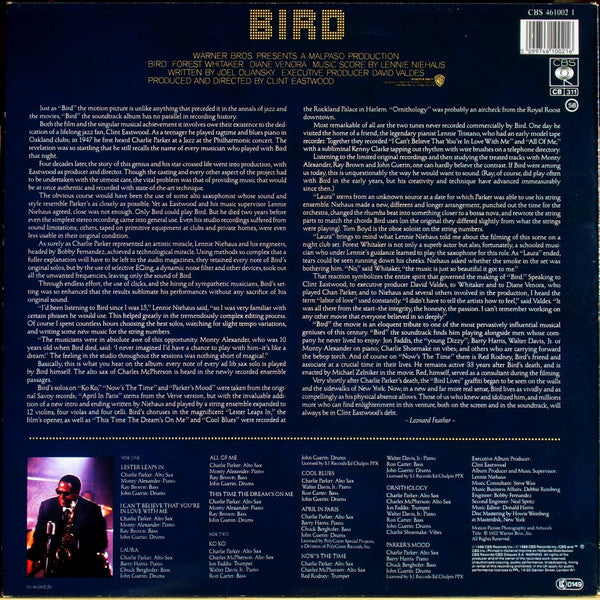 Bird - Bird (Original Motion Picture Soundtrack)