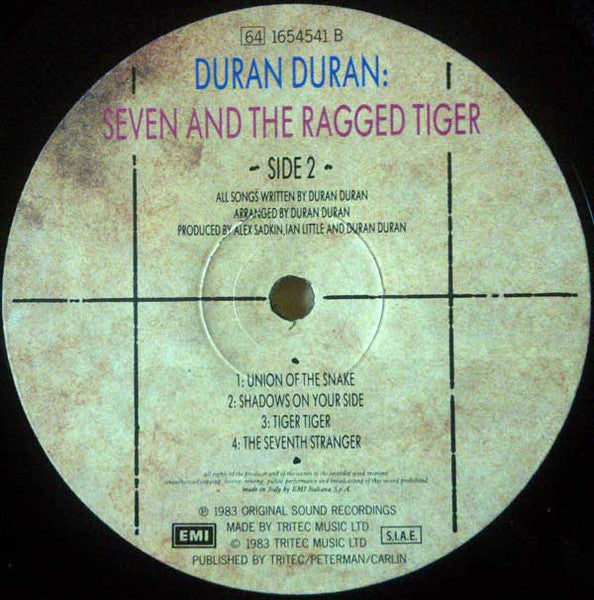 Duran Duran - Seven And The Ragged Tiger