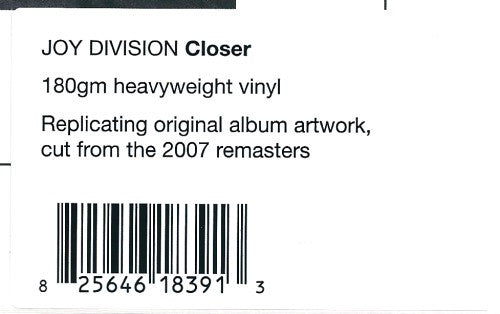 Joy Division - Closer
