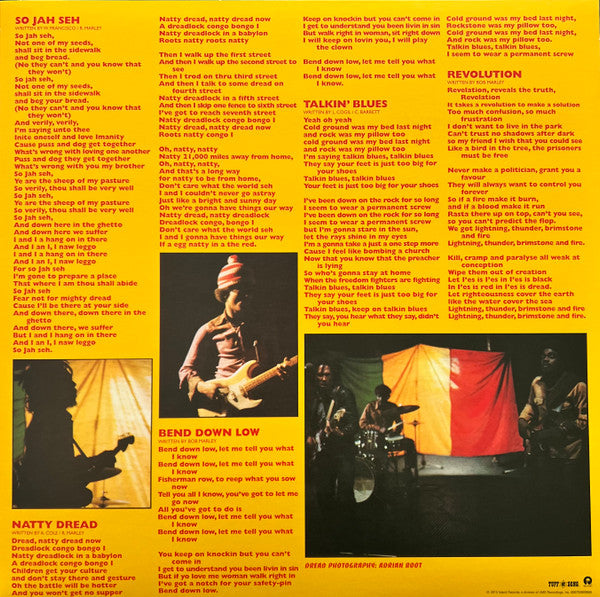 Bob Marley & The Wailers - Natty Dread (nuovo)