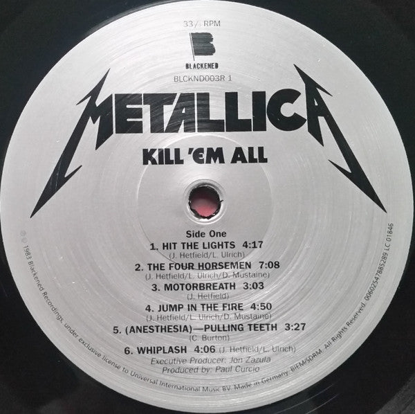 Metallica - Kill 'Em All