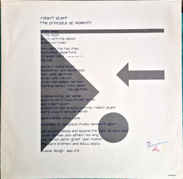 Robert Plant - The Principle Of Moments
