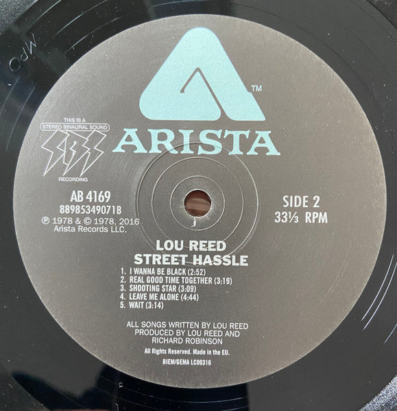 Lou Reed - Street Hassle (nuovo)
