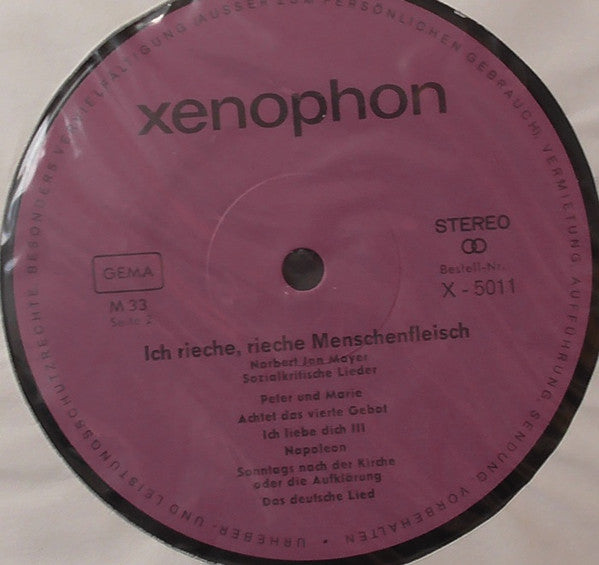 Norbert Jan Mayer - Ich Rieche Rieche Menschenfleisch