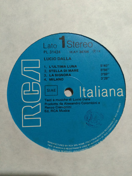 Lucio Dalla - Lucio Dalla
