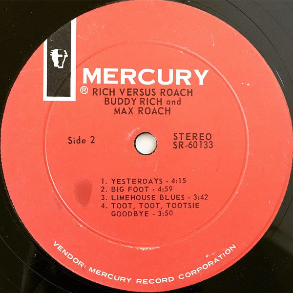 Buddy Rich - Rich Versus Roach