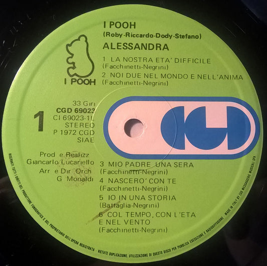 Pooh - Alessandra