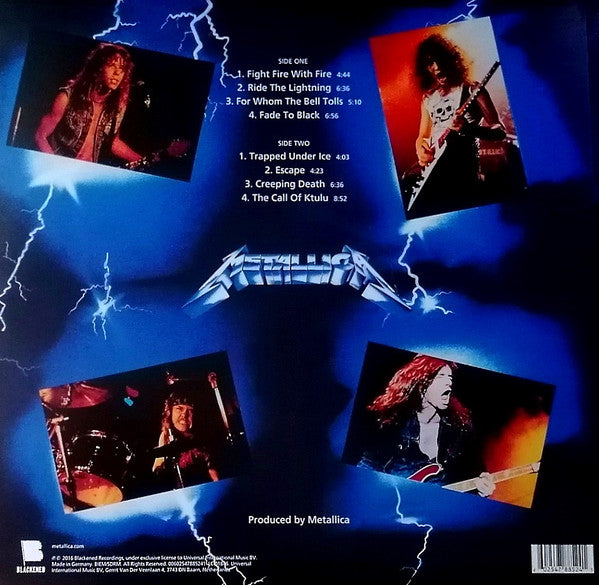 Metallica - Ride The Lightning (nuovo)