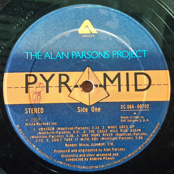 The Alan Parsons Project - Pyramid
