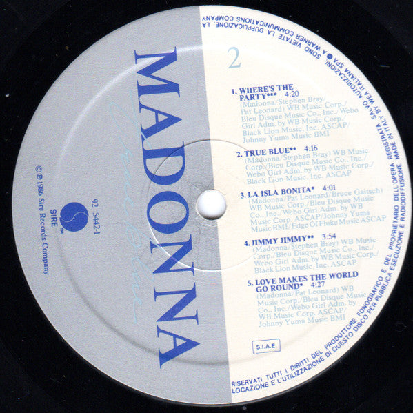 Madonna - True Blue