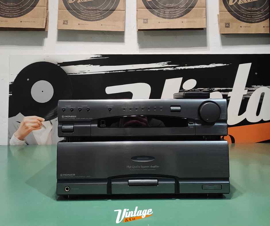 Pre-amplificatore CX-J300 + amplificatore di potenza M J200