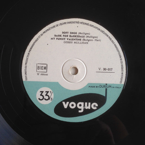 Gerry Mulligan Quartet – "Inedit"