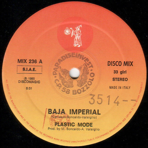 Plastic Mode – Baja Imperial - (cover generica)