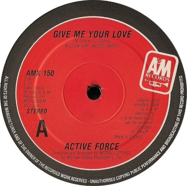 Active Force – Give Me Your Love