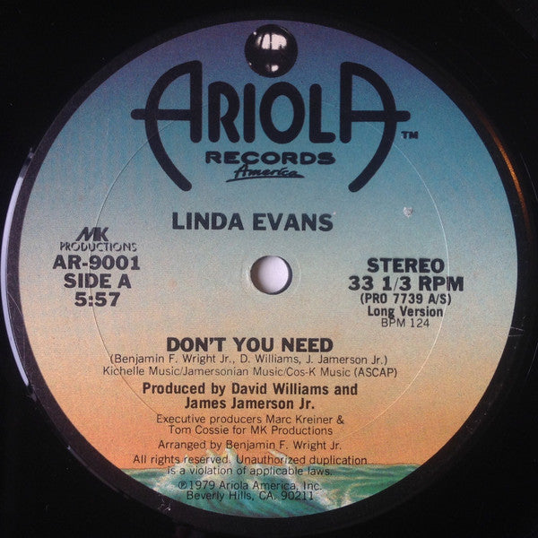 Linda Evans – Don't You Need / You Got Me Dreaming