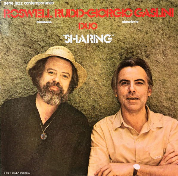 Roswell Rudd - Giorgio Gaslini Duo – Sharing