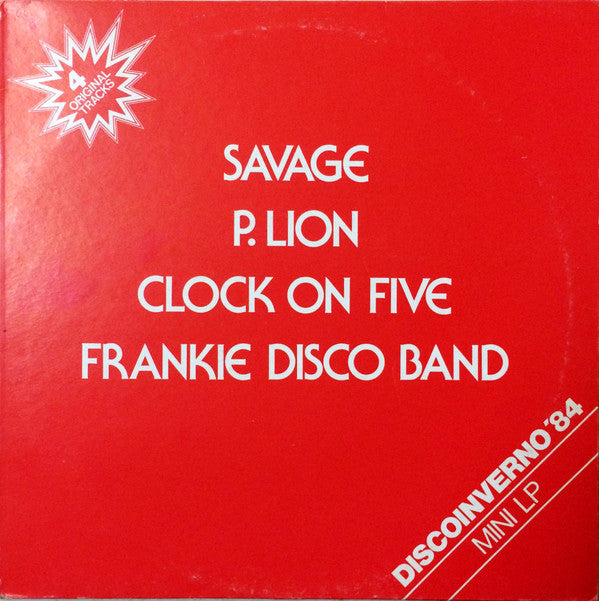 Various – Discoinverno '84 - (promo)