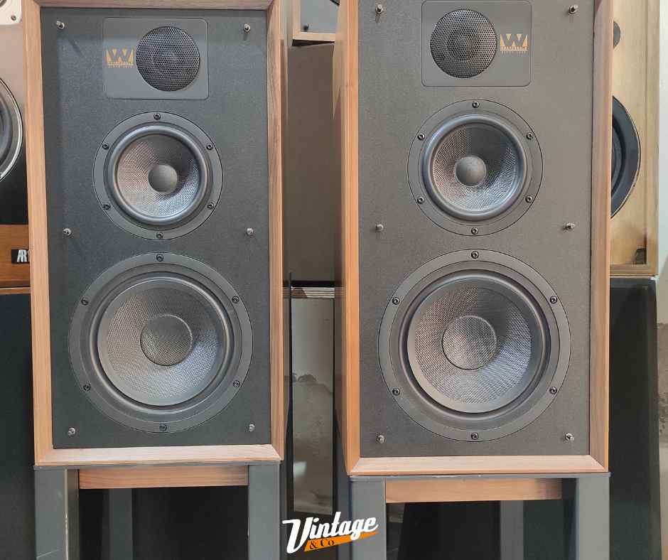 Coppia diffusori Wharefedale Linton 85 + stand Wharfedale