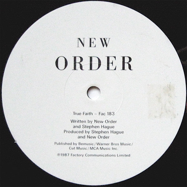 New Order - True Faith / 1963