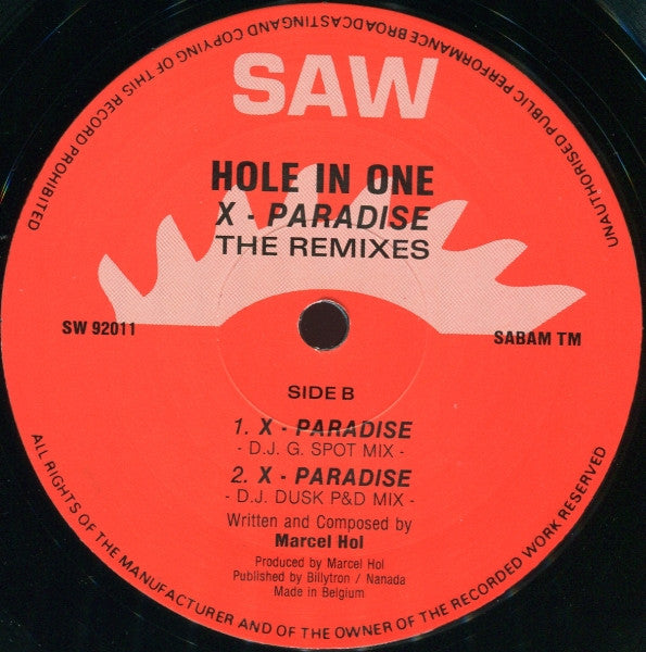 Hole In One - X-Paradise The Remixes