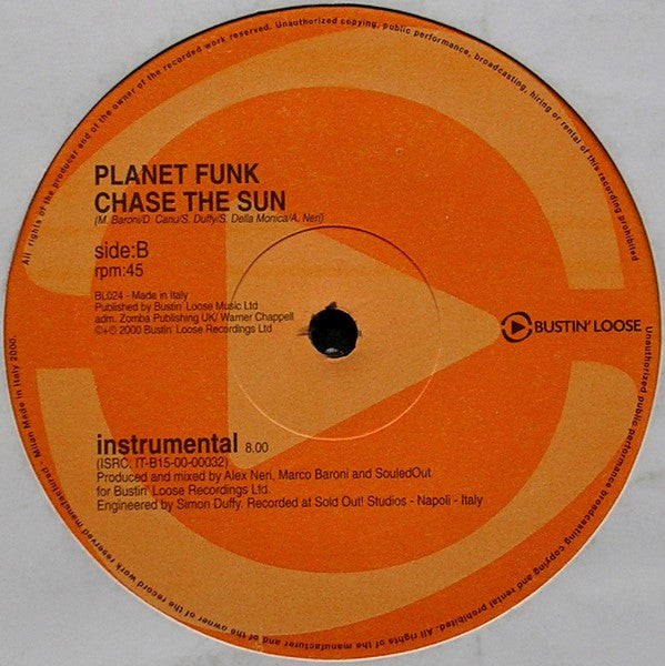 Planet Funk - Chase The Sun