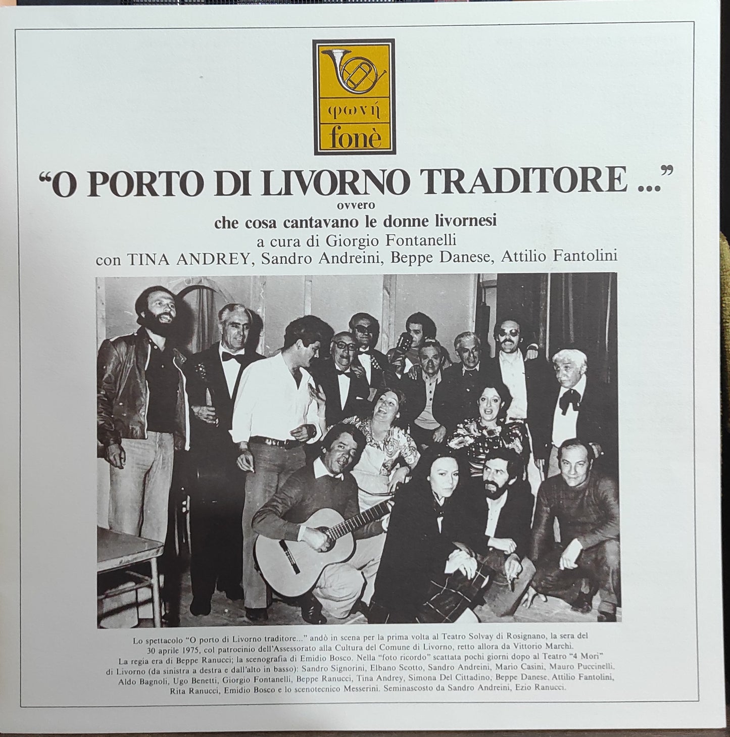 Various - O Porto Di Livorno Traditore...