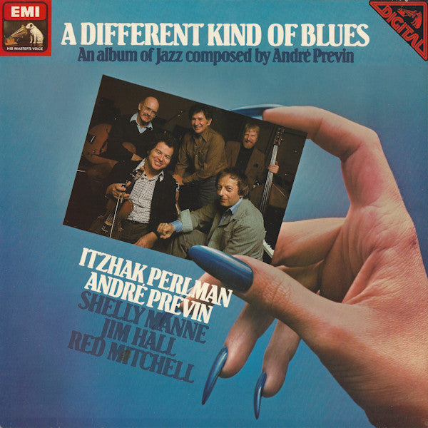 Itzhak Perlman, André Previn, Shelly Manne, Jim Hall, Red Mitchell – A Different Kind Of Blues