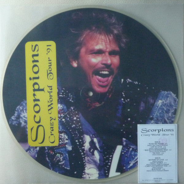 Scorpions – Crazy World Tour '91 - (Unofficial - picture)