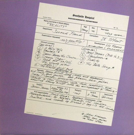 Second Hand – Reality