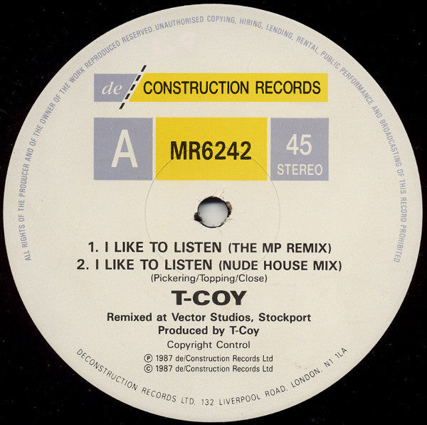 T-Coy – I Like To Listen