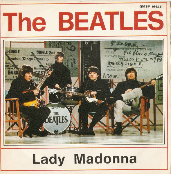 The Beatles – Lady Madonna - (7") - (cover generica)