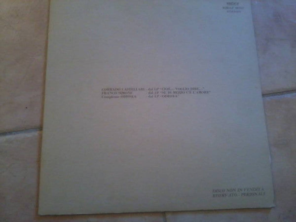 Various – Odissea / Corrado Castellari / Franco Simone - (promo)