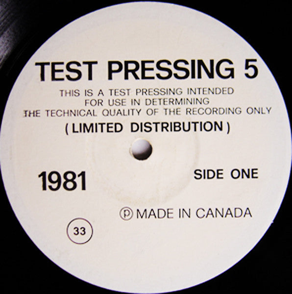Various – Test Pressing 5