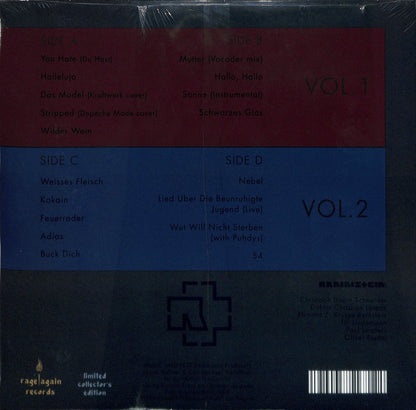 Rammstein - Rare Tracks And Singles (nuovo)