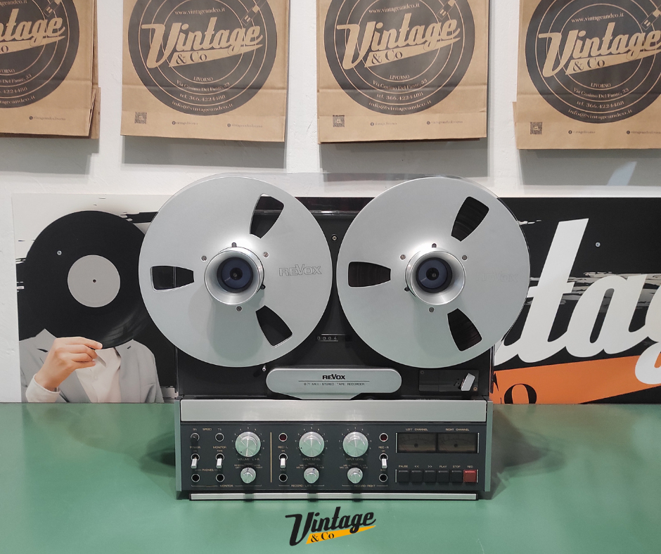 Registratore a bobine Revox B 77MKII (4 tracce)