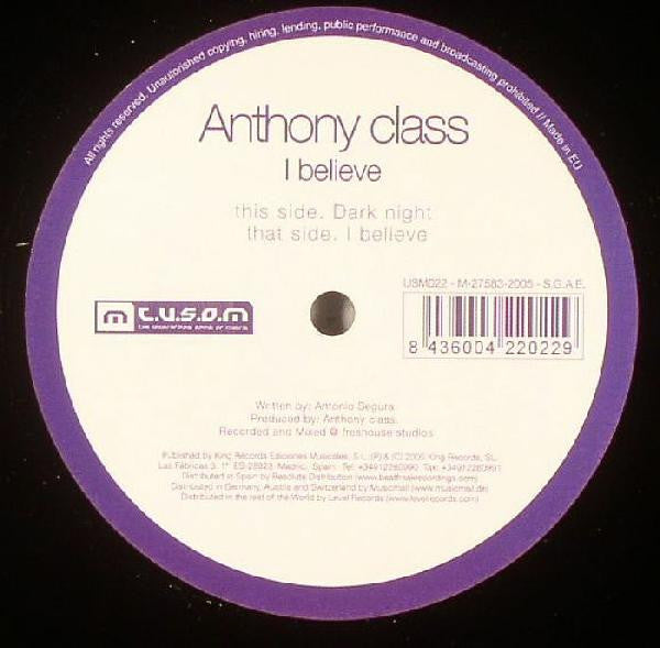 Anthony Class – I Believe