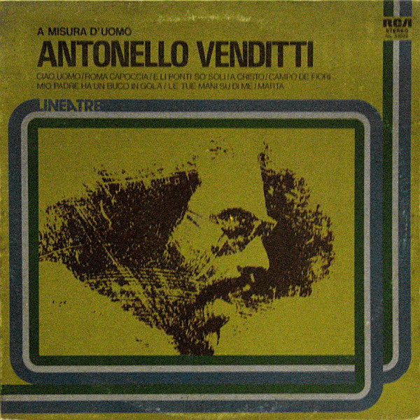 Antonello Venditti ‎– A Misura D'Uomo