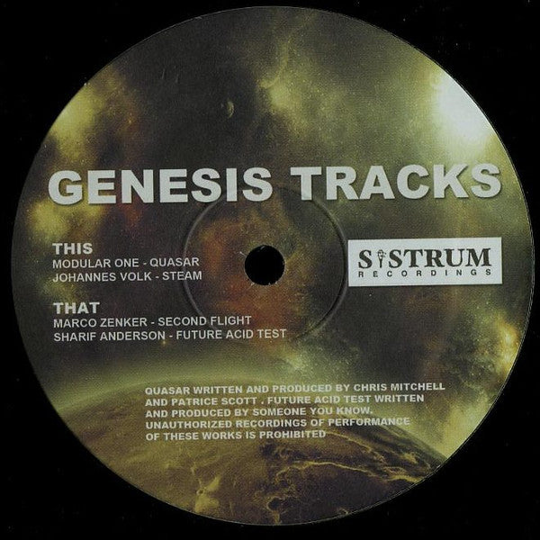 Various ‎– Genesis Tracks